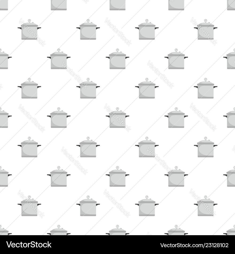 Time cooker pattern seamless Time cooker pattern seamless vector image