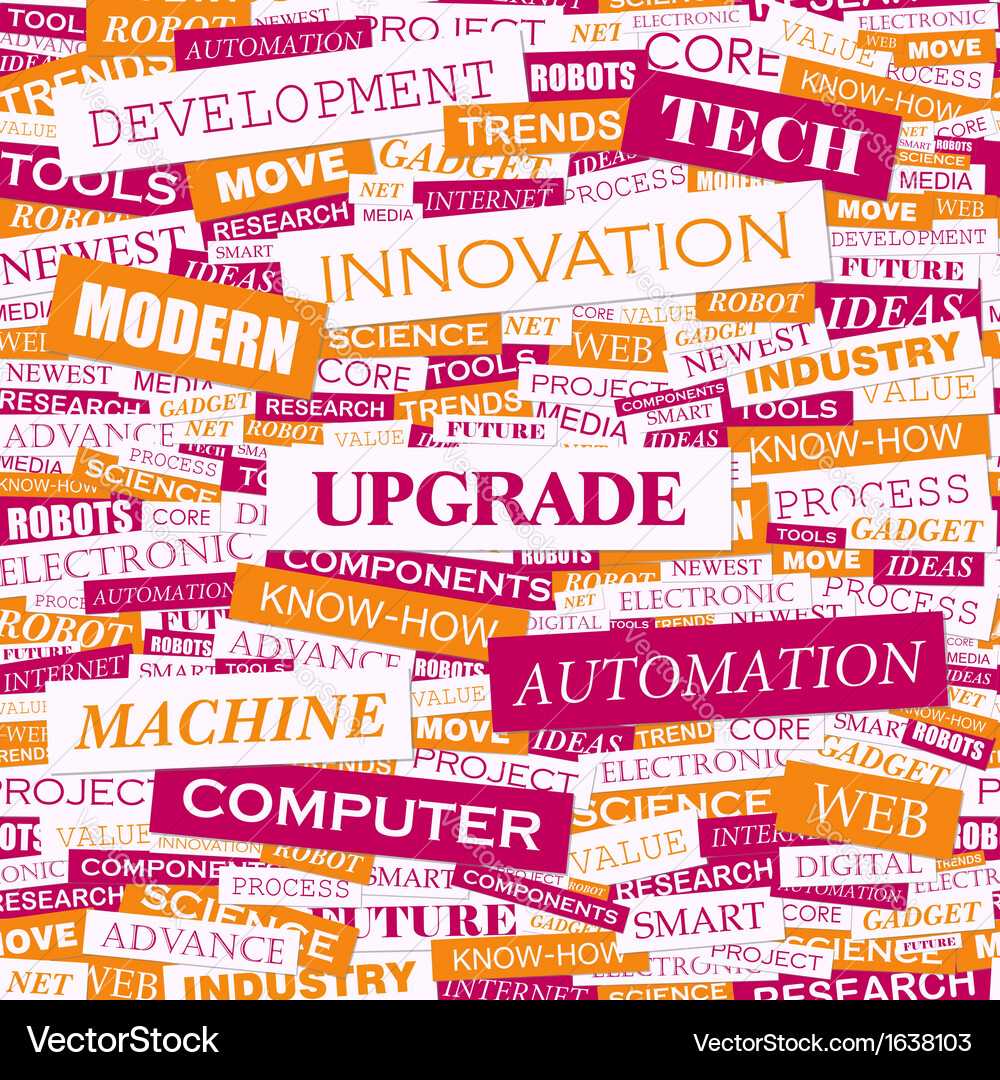 Upgrade Vector Image