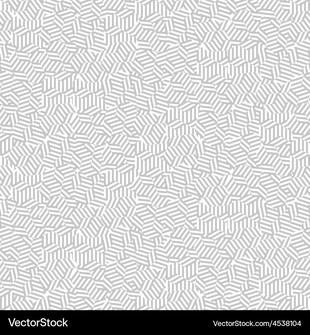Seamless pattern with interweaving lines vector image