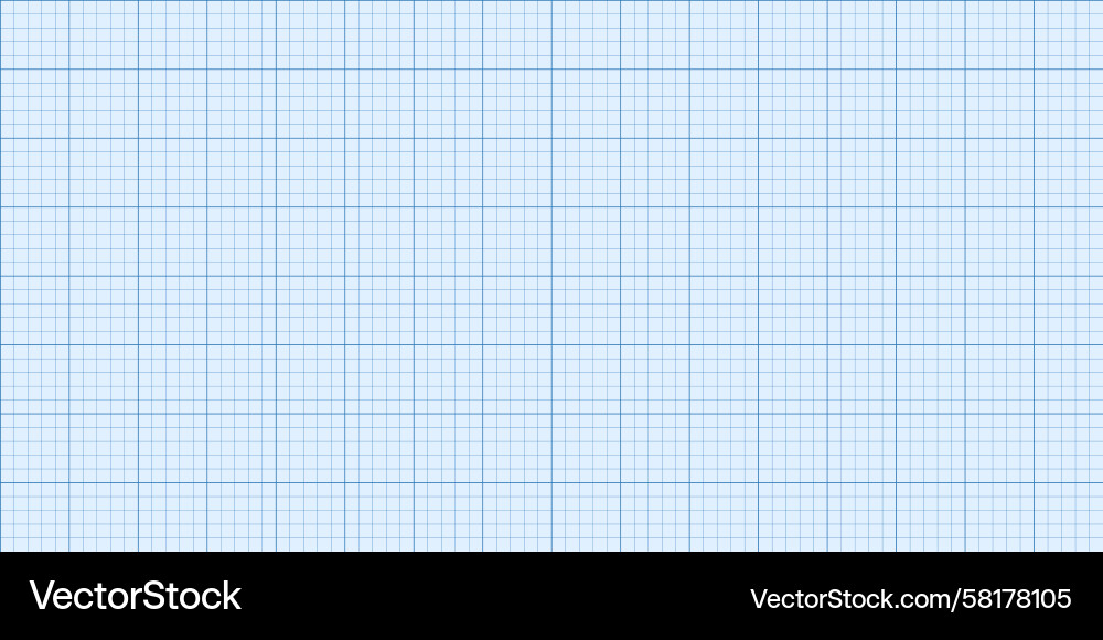 Blueprint Graph Paper - Science & Engineering Vector Image