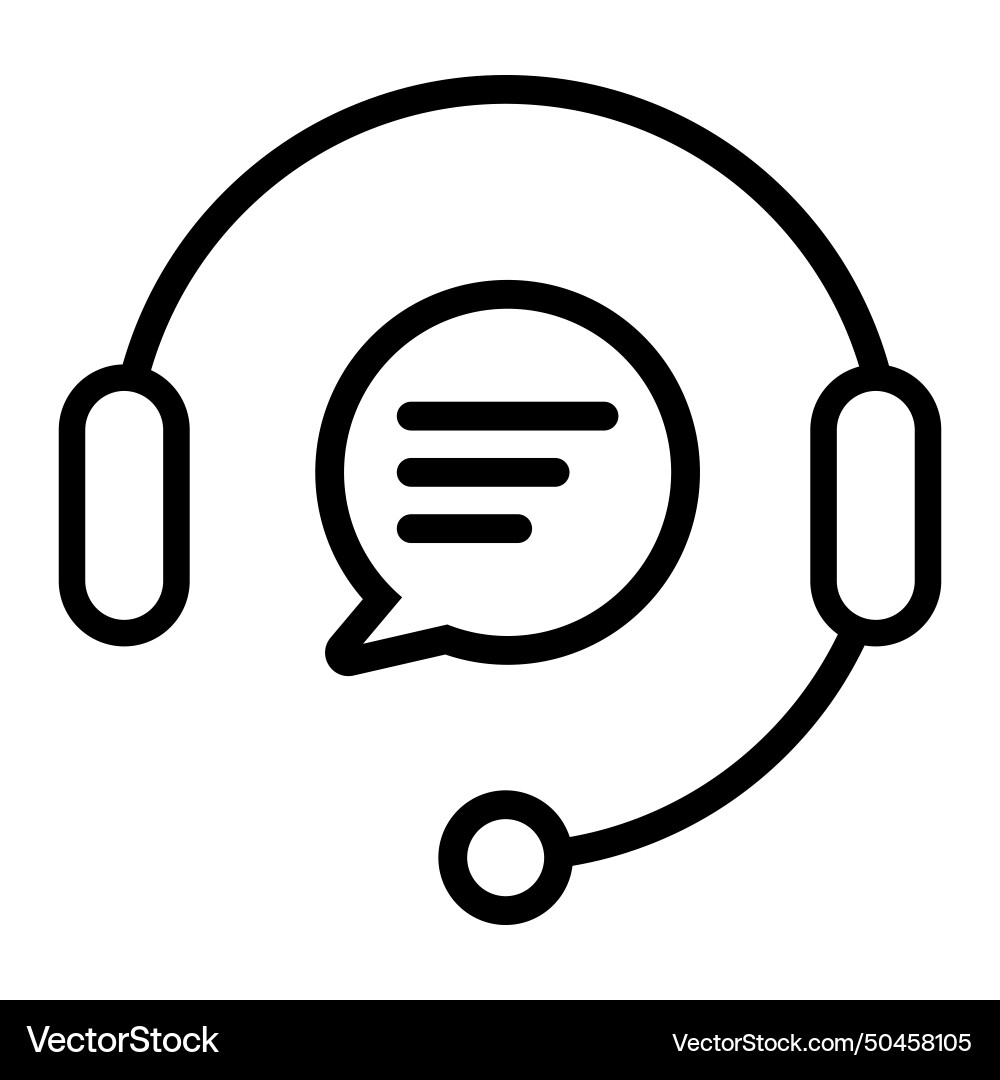 Online meeting call speech dialog simple flate vector image