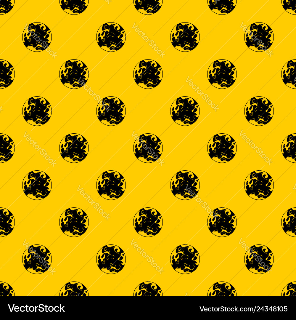 Small planet pattern Vector Image