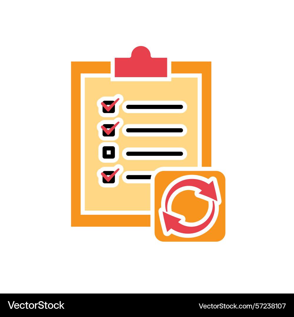 Optimization icon workflow process Optimization icon workflow process vector image