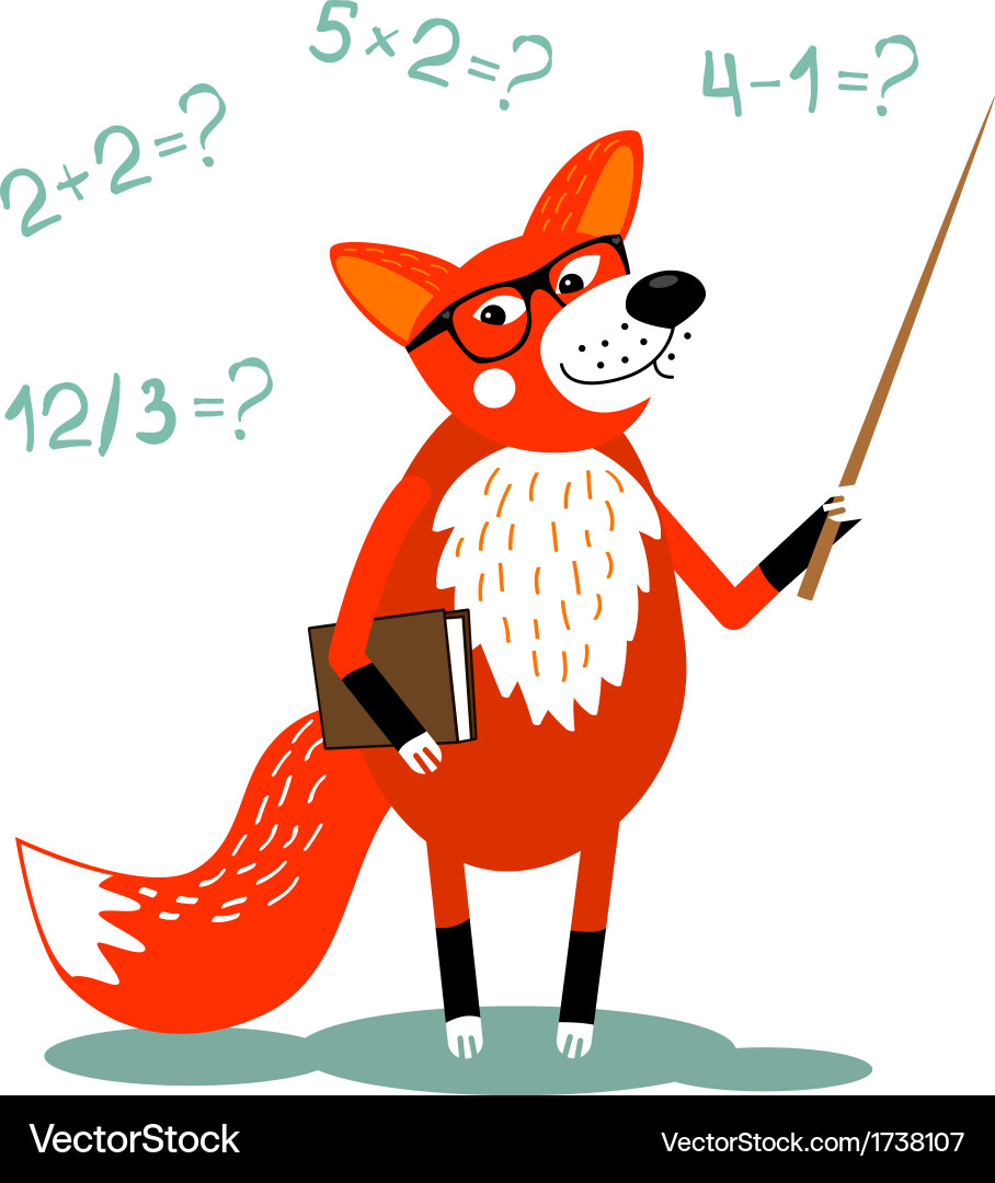 Teacher Pointing Pointer vector image