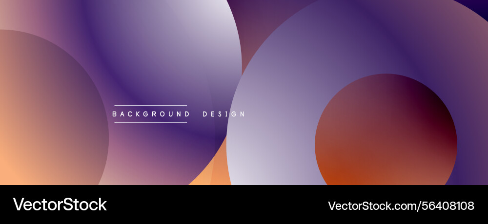 Abstract circles overlap creating gradient purple Abstract circles overlap creating gradient purple vector image