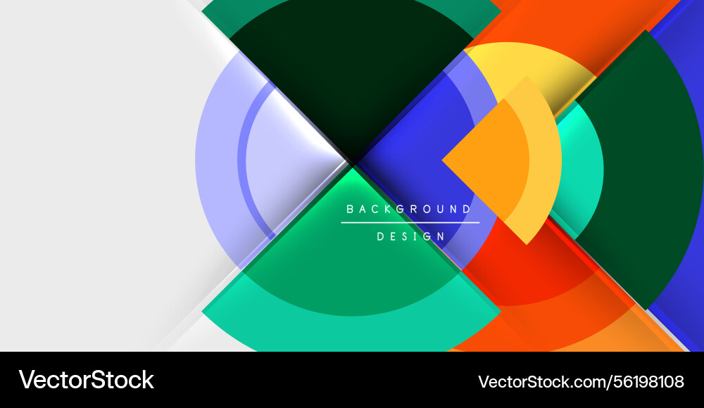 Abstract colorful overlapping circles create Abstract colorful overlapping circles create vector image