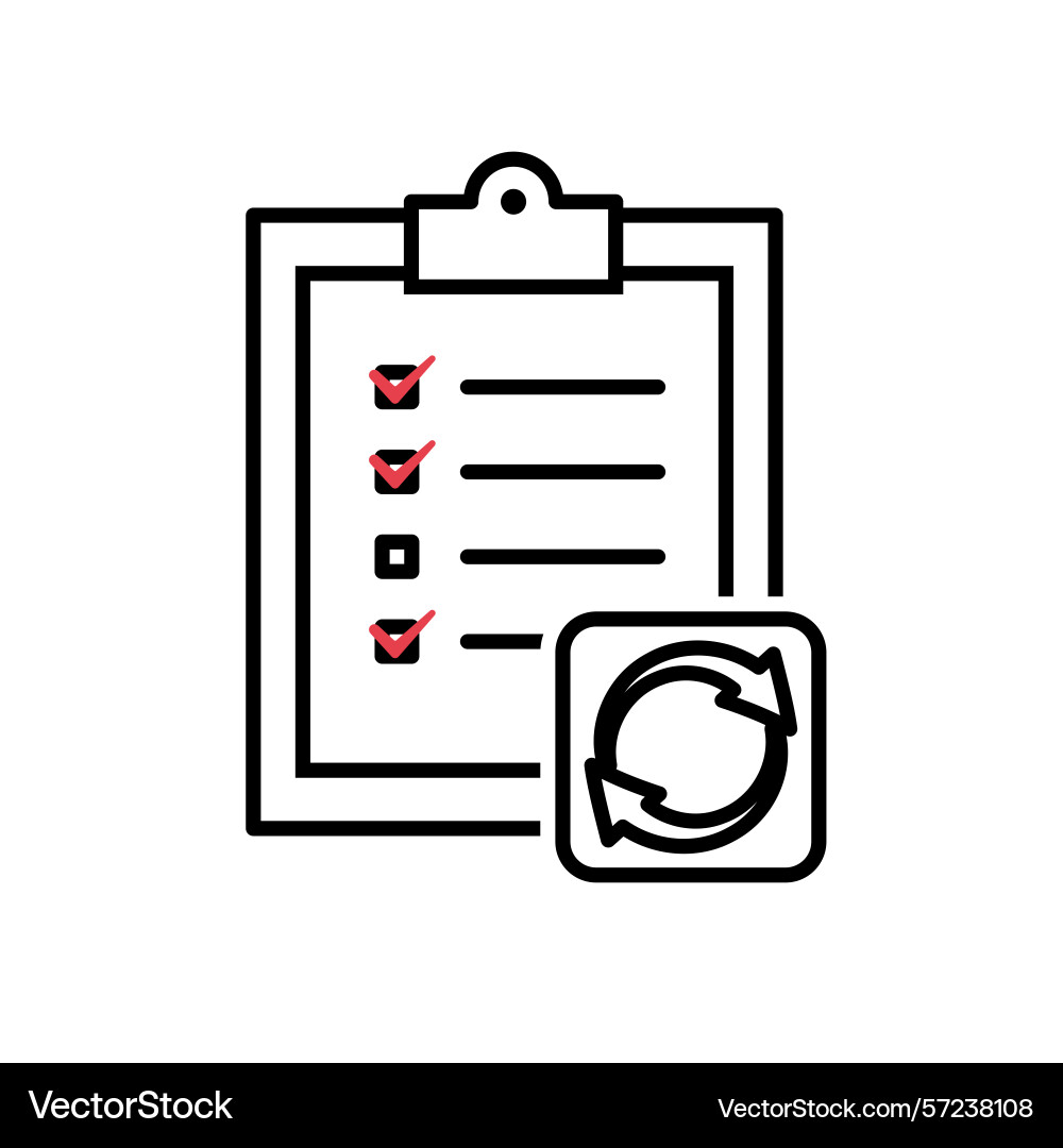 Optimization icon workflow process Optimization icon workflow process vector image