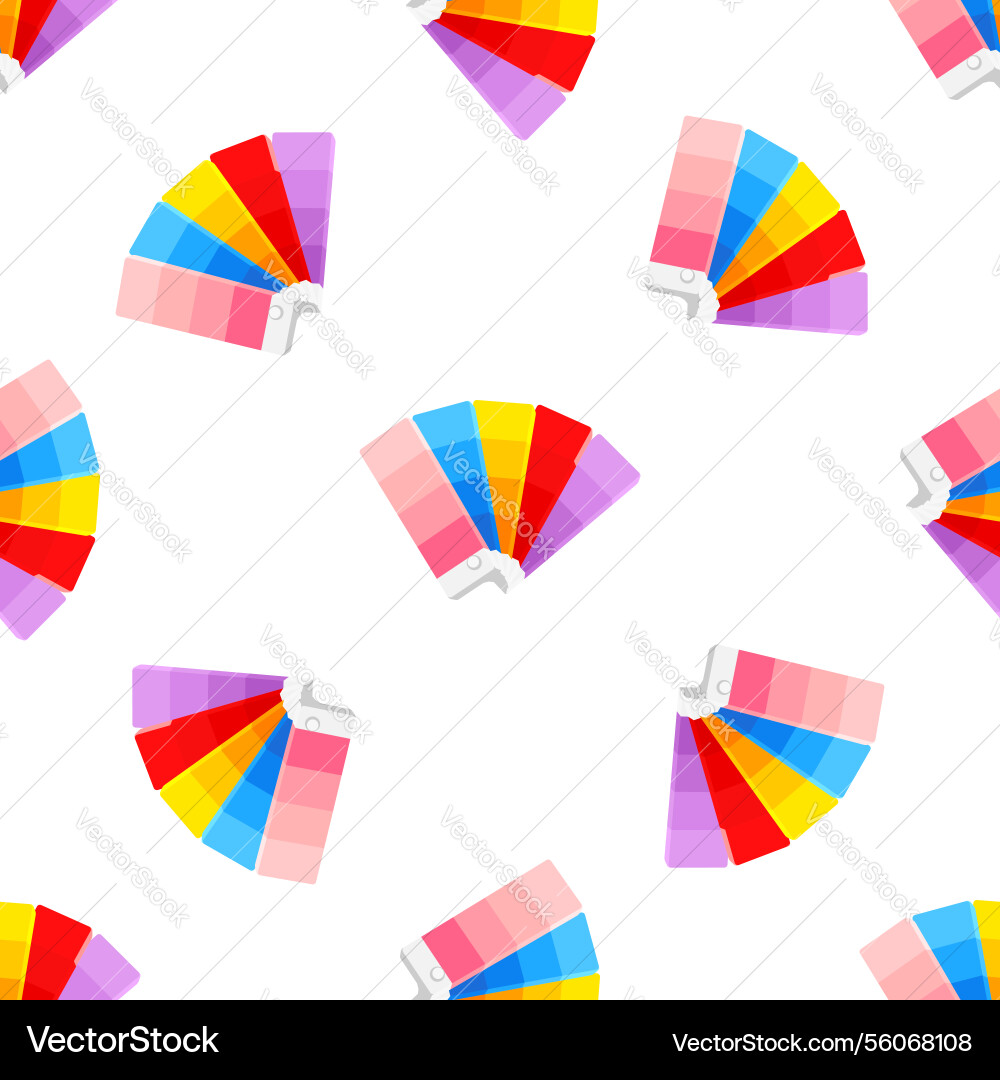 Seamless pattern of colorful pantone color Seamless pattern of colorful pantone color vector image