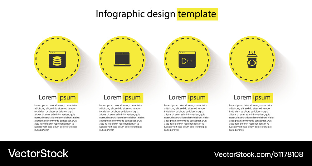 Set server data web hosting laptop software Set server data web hosting laptop software Vector Image