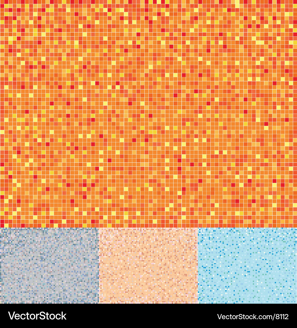 Abstract Digital Cube Pattern Vector Image