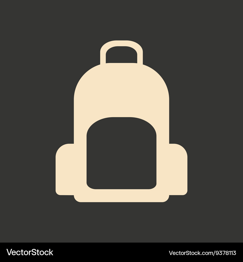 Flat with shadow icon and mobile application Vector Image