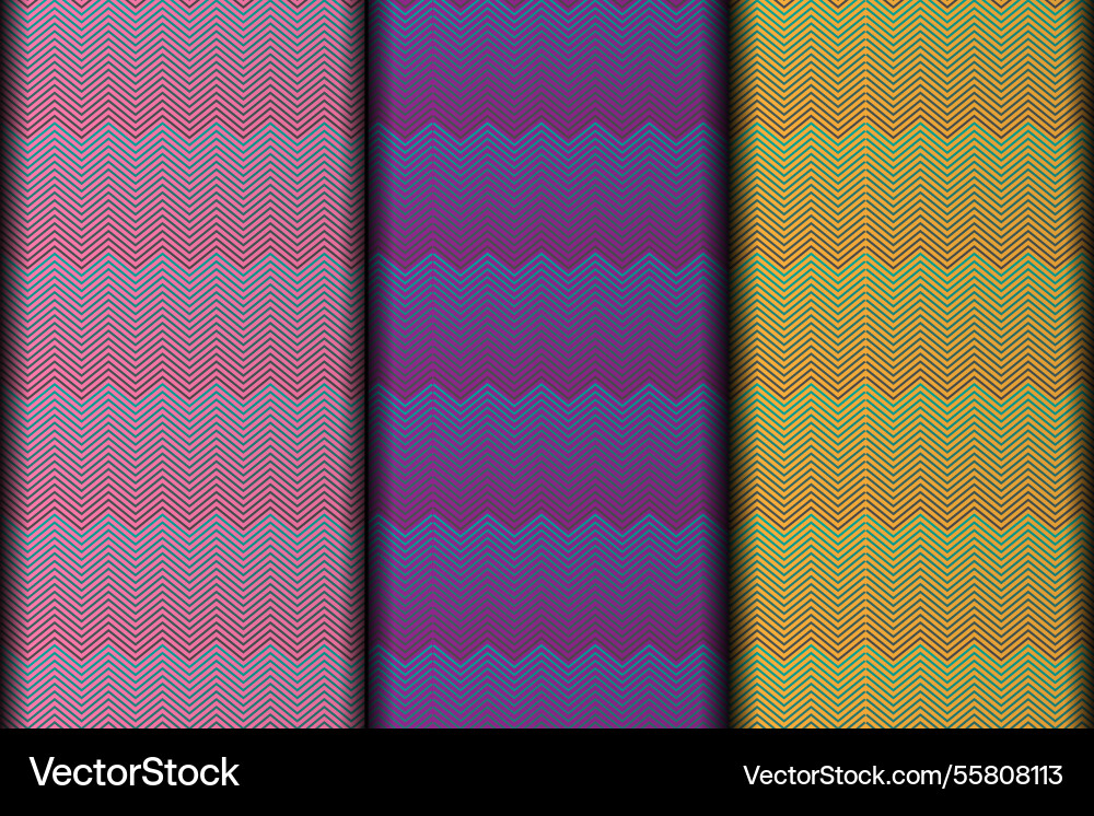 Zegzeg eps pattern design element vector image