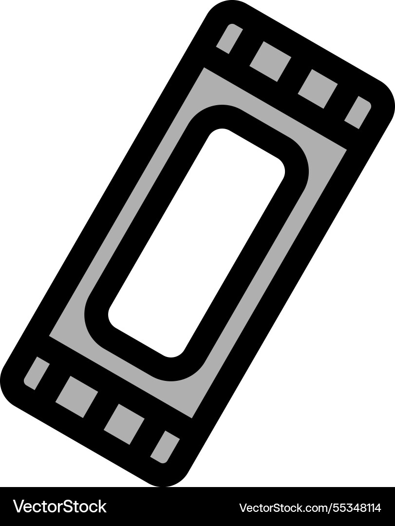 Candy Bar Symbol - Fast Food Schokolade Candy Bar Symbol - Fast Food Schokolade vektorbild