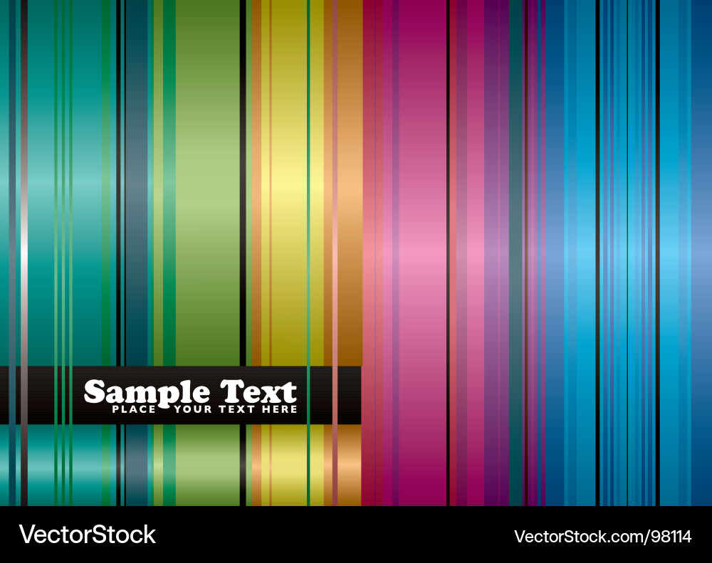 Dynamic Gradient Stripes Vector Image