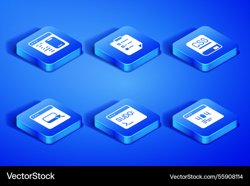 Set page with a 404 error software code terminal Set page with a 404 error software code terminal vector image