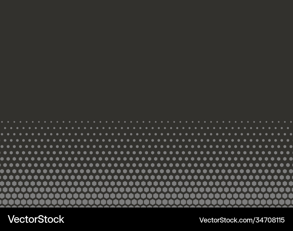 2d abstract geometric wave hex halftone pattern 2d abstract geometric wave hex halftone pattern vector image