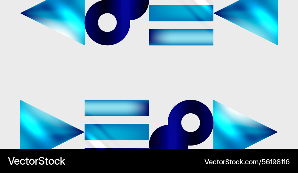 Abstract graphic design features repeating Abstract graphic design features repeating vector image