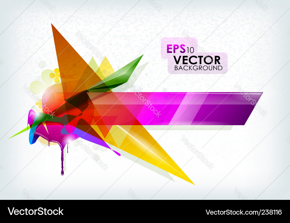 Dynamic Abstract Background vector image