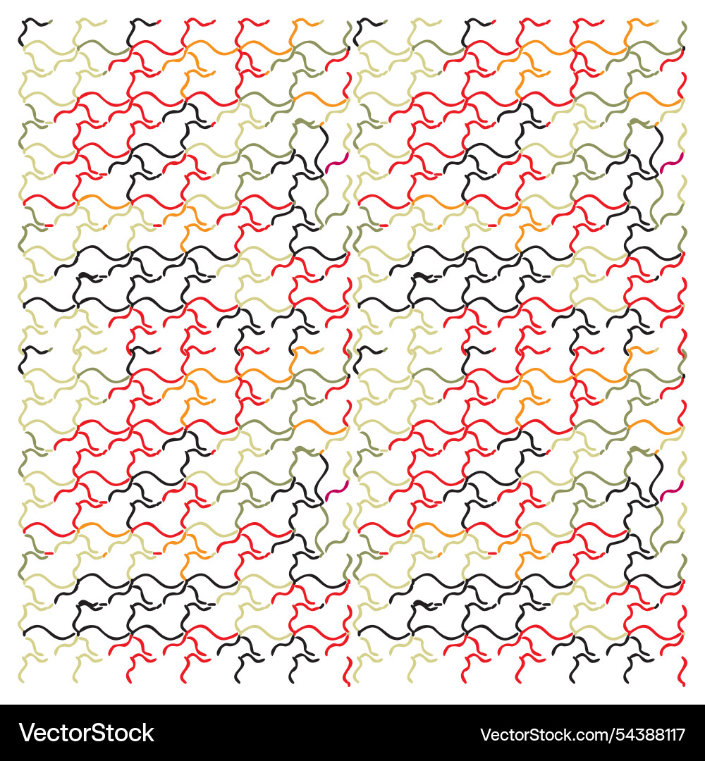 Dynamic Zigzag Pattern Vector Image