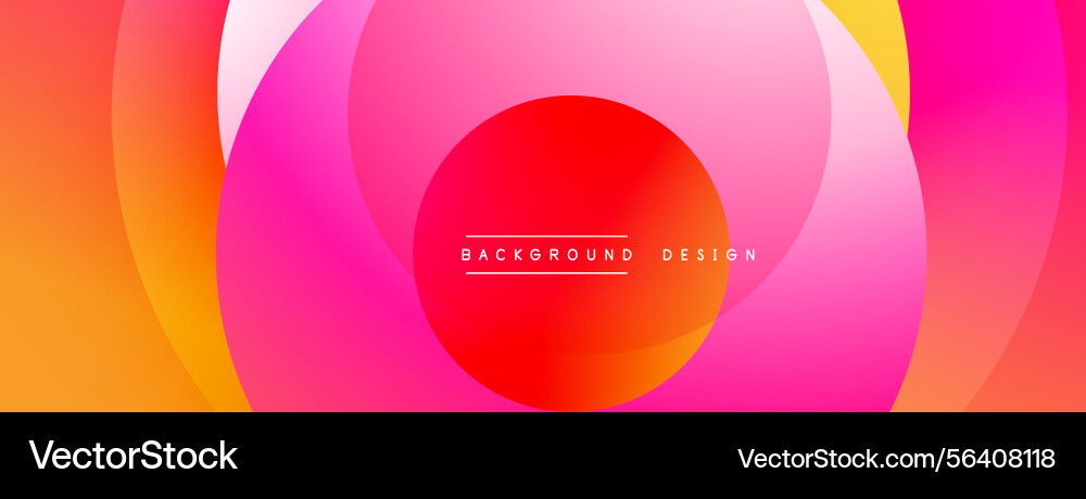 Abstract vibrant layers create dynamic visual Abstract vibrant layers create dynamic visual vector image