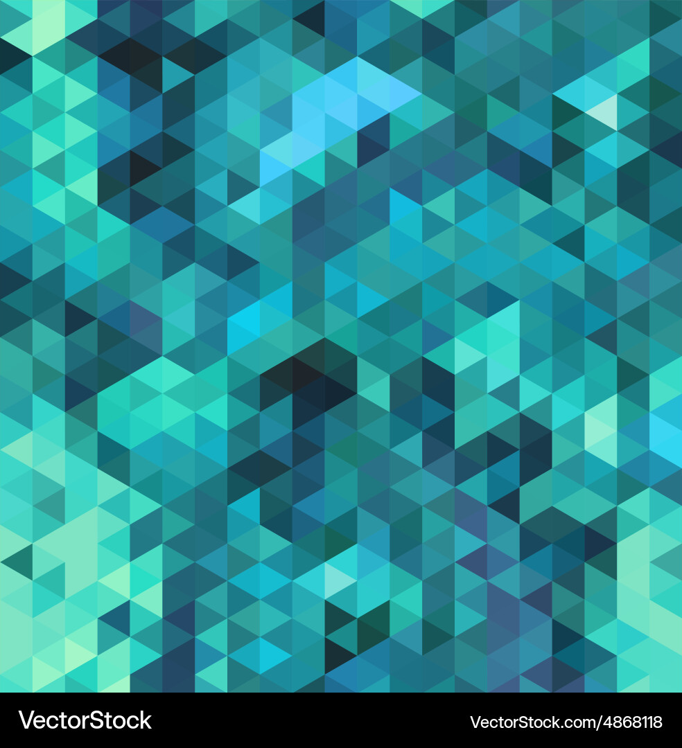 Geometric Triangle Pattern vector image