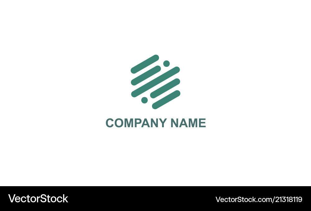 Abstract Loop Technology Logo vector image
