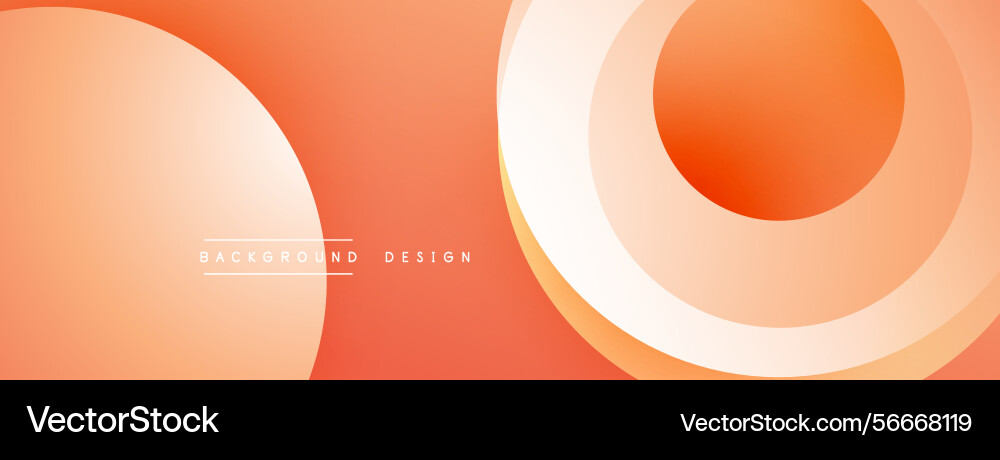 Abstract orange layers create dynamic visual Abstract orange layers create dynamic visual vector image