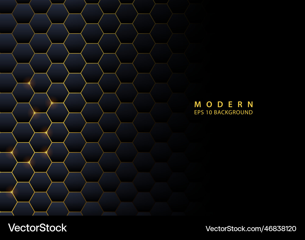 Abstract hexagonal shapes background Abstract hexagonal shapes background vector image