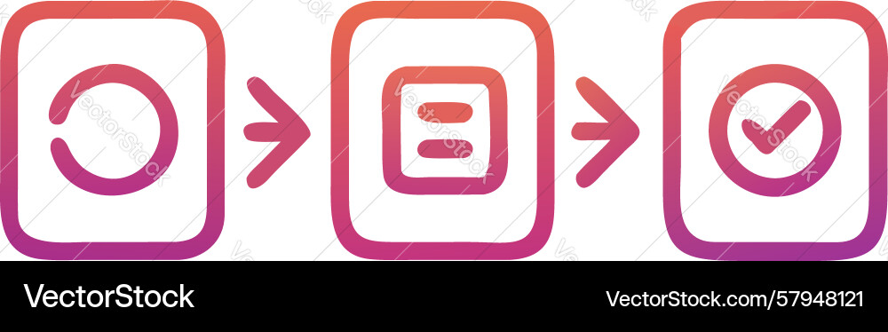 UI Control Icons - Refresh & Document Vector Image