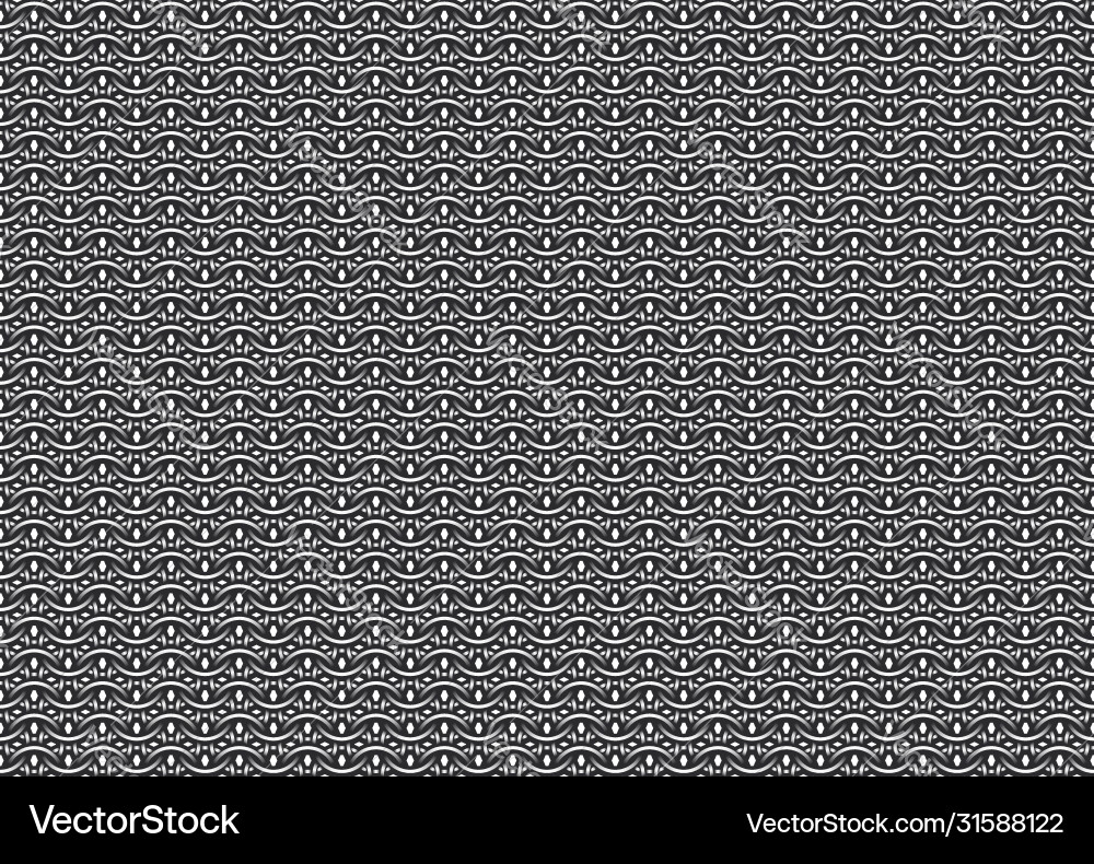 Chainmail Pattern - 6 in 1 vector image