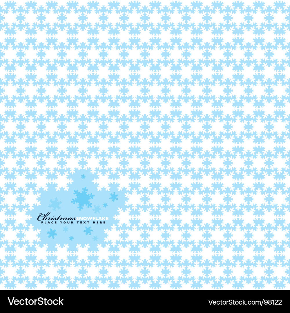 Snowflake Vector Image