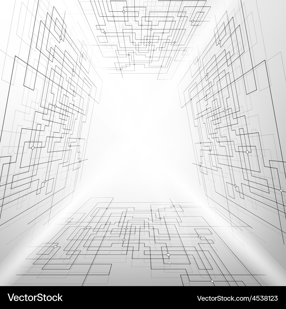 Abstract background technical Vector Image