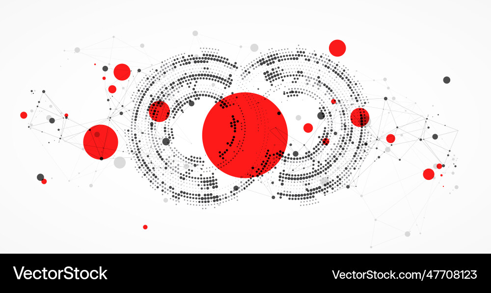 Halftone theme science abstract background Halftone theme science abstract background vector image
