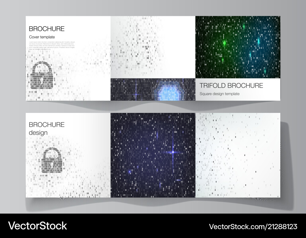 Minimal layout of two square format Minimal layout of two square format Vector Image