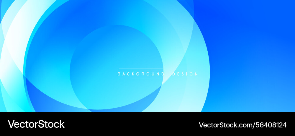 Abstract blue layers create dynamic circular Abstract blue layers create dynamic circular Vector Image