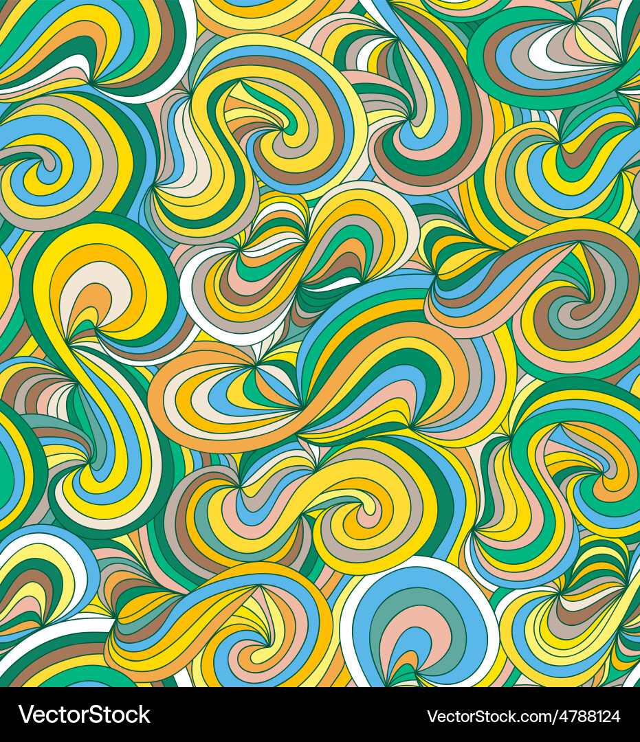 Abstract Line Pattern Vector Image