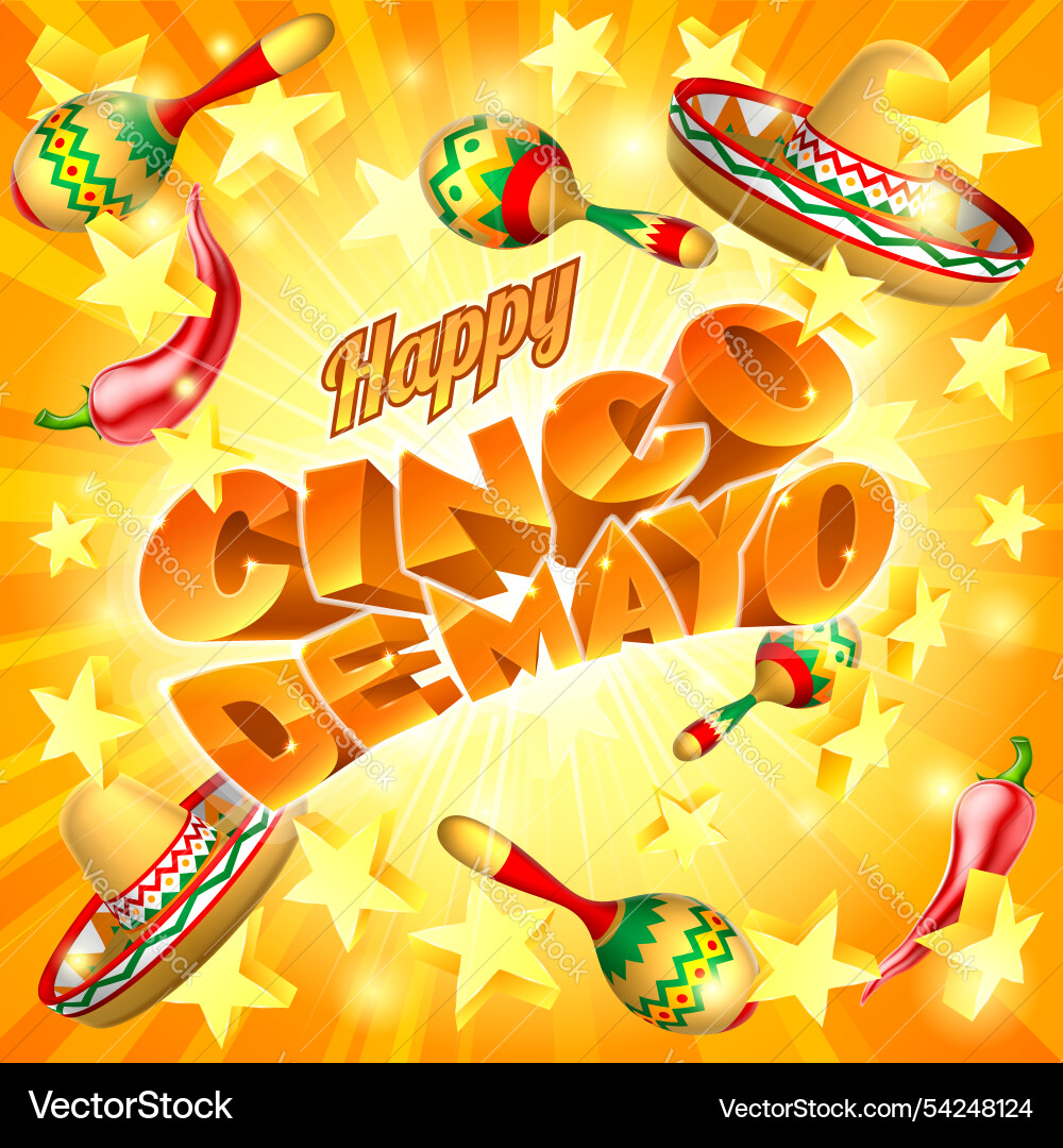 Cinco de mayo mexikanische Ferienunterlage Cinco de mayo mexikanische Ferienunterlage vektorbild
