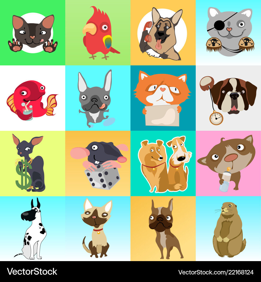 Cute poster or greeting card with modern design Cute poster or greeting card with modern design vector image
