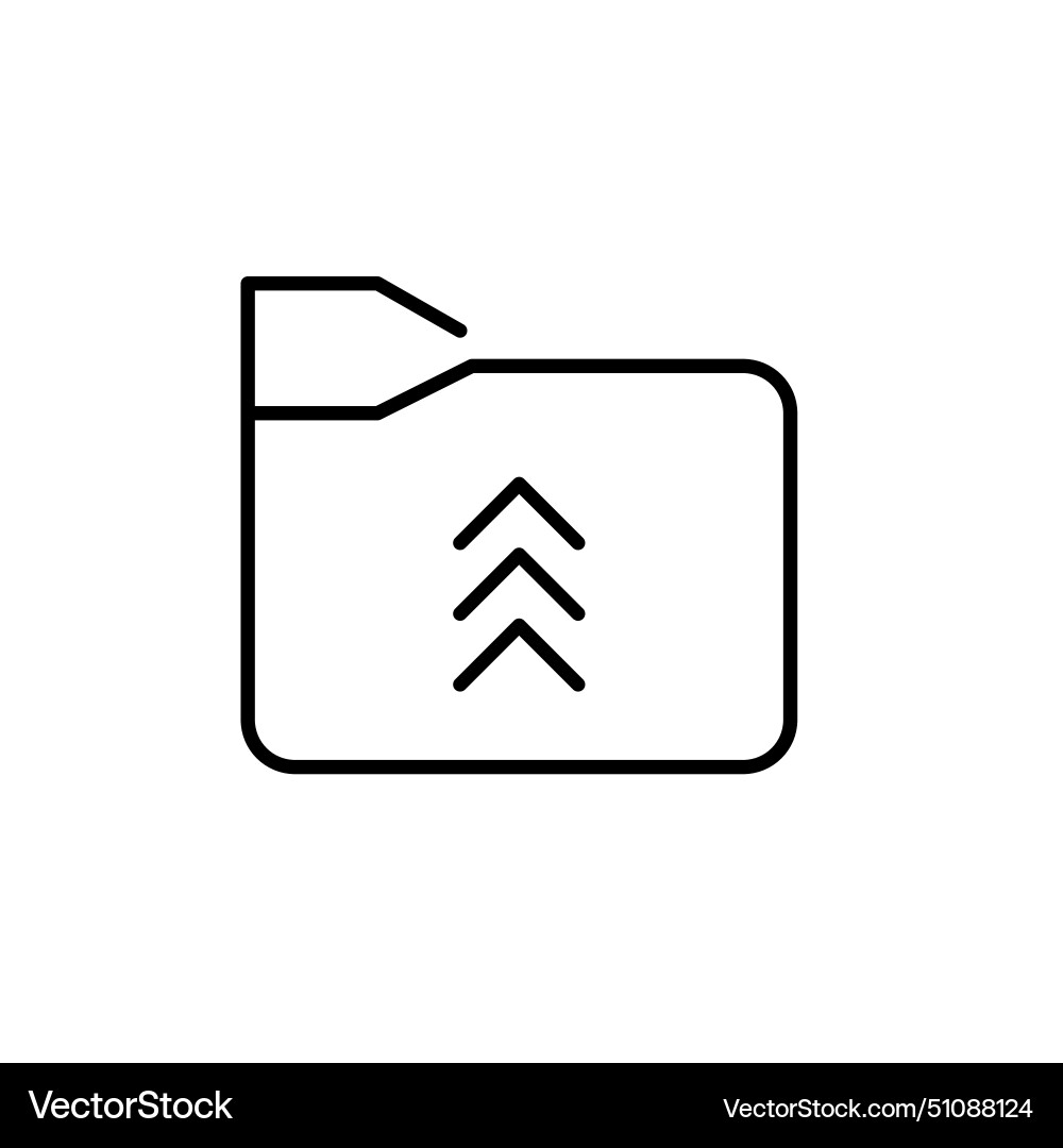 File folder with arrows up seamless cloud File folder with arrows up seamless cloud Vector Image