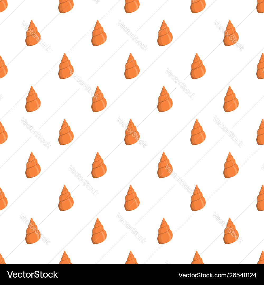 Wild shell pattern seamless Vector Image