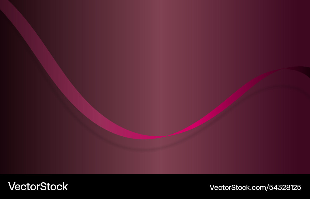 Abstract gradient ribbon red on background Abstract gradient ribbon red on background vector image