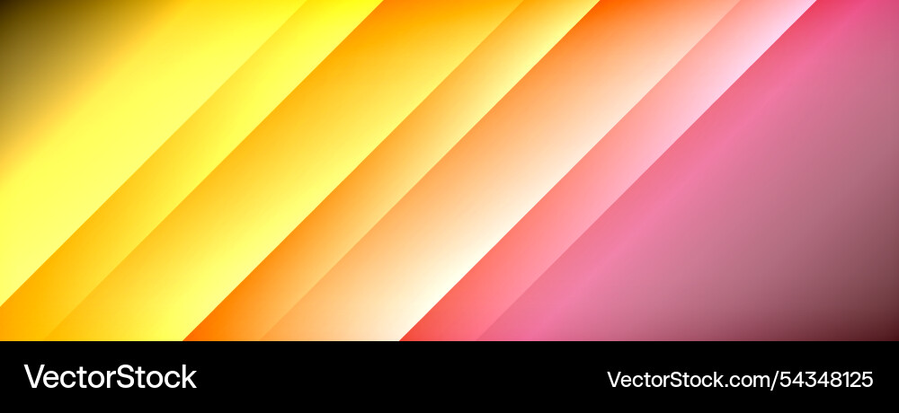 Colorful gradient with lines made of shadow Vector Image