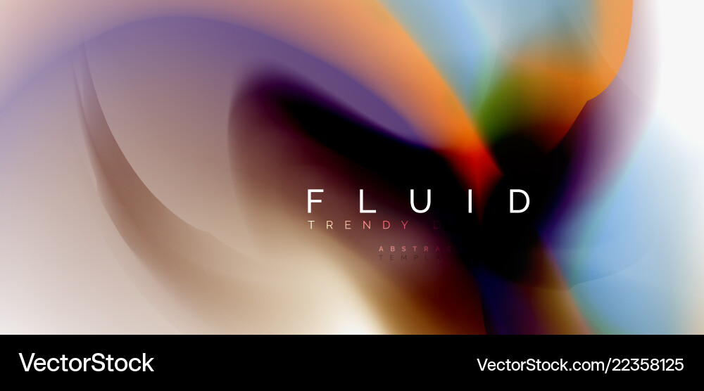 Mixing liquid color flow abstract background Mixing liquid color flow abstract background vector image