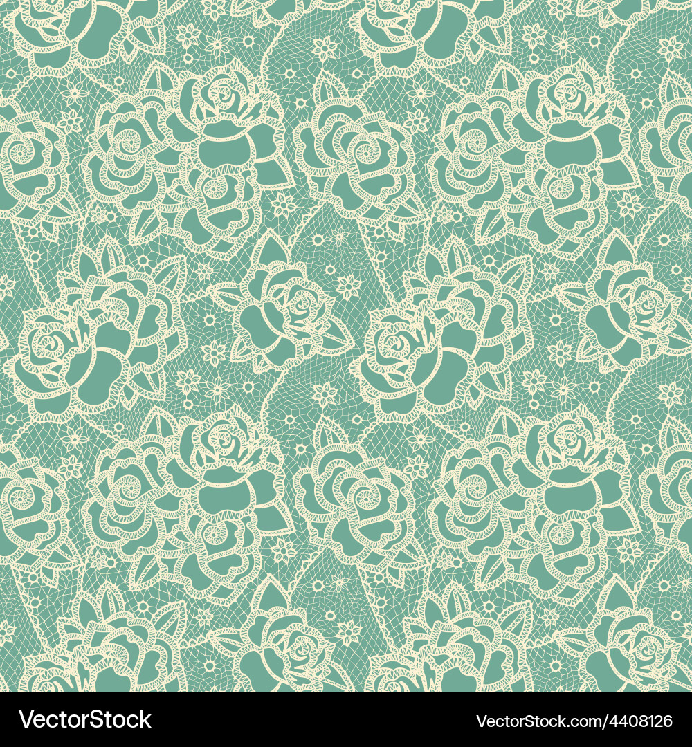 Elegant Lace Pattern vector image