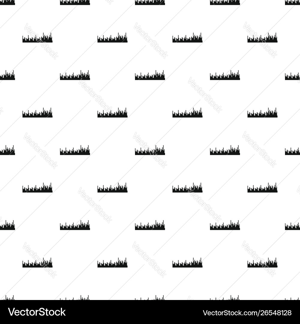 Equalizer audio pattern seamless Equalizer audio pattern seamless vector image