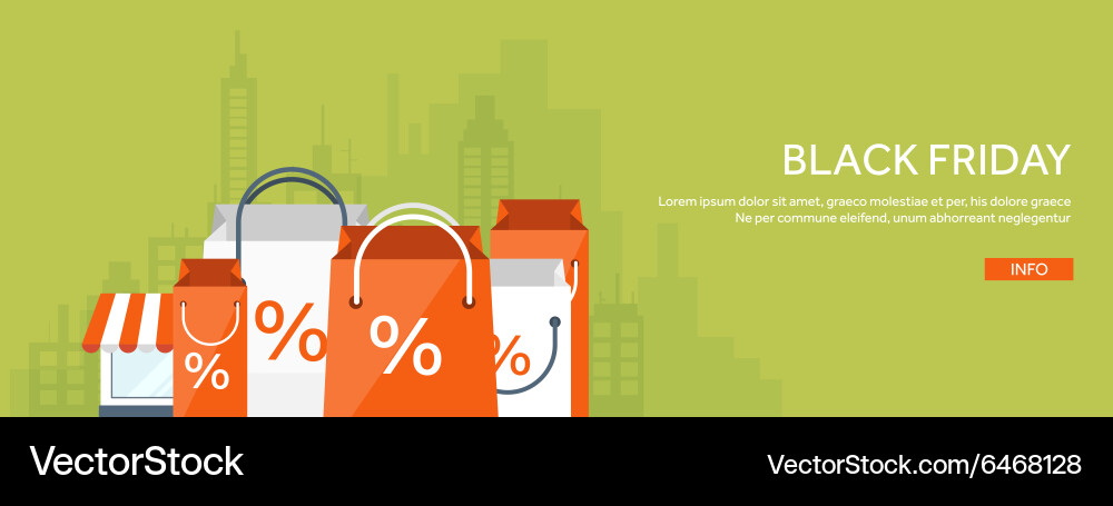 Flat header internet Vector Image