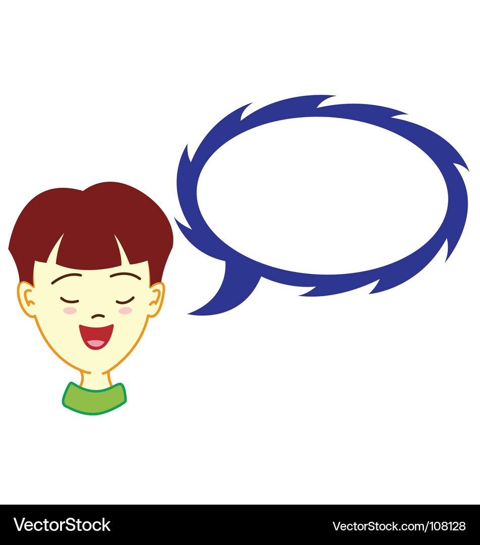 Speech bubble Vector Image