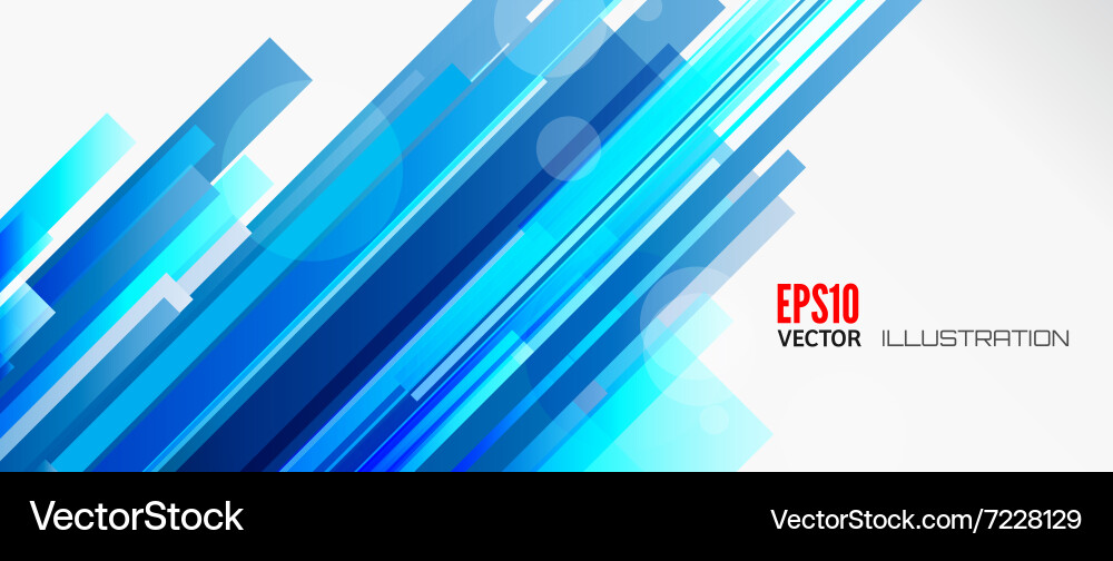 Abstract lines background with colored elements Vector Image
