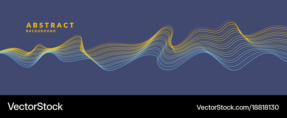 Abstract geometric background with dynamic vector image
