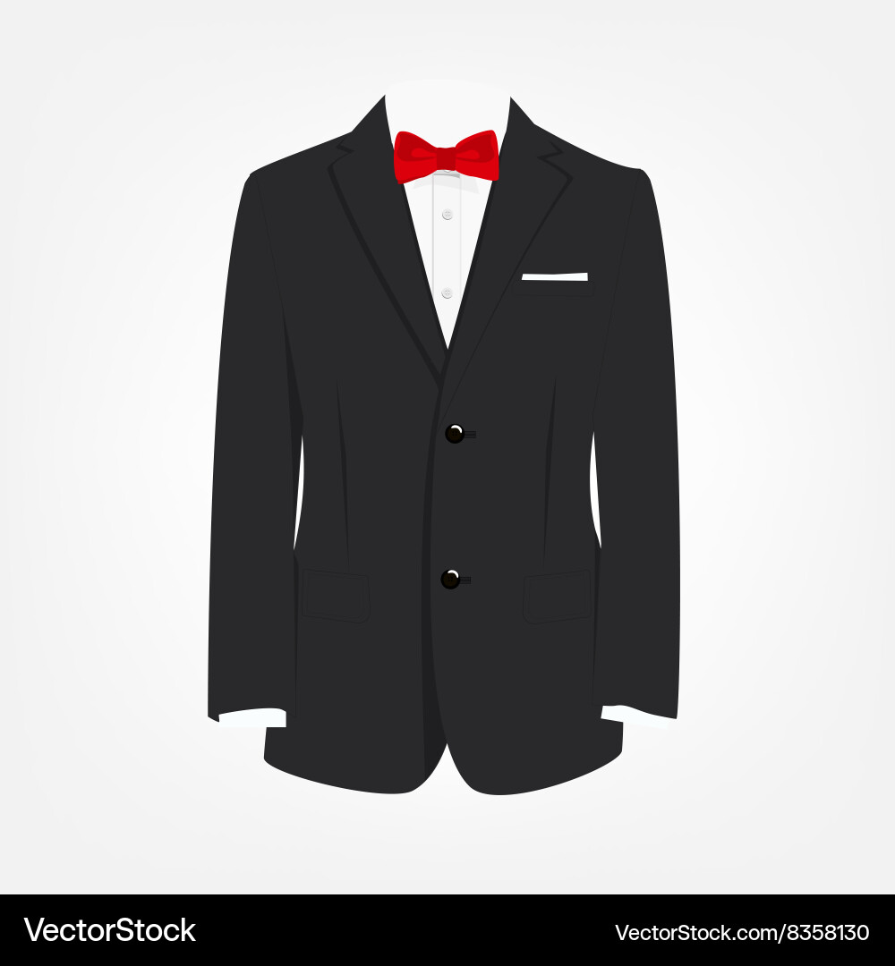 Suit icon Royalty Free Vector Image - VectorStock